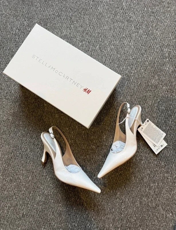 Escarpins à bout pointu avec bride arrière Stella McCartney H&M - Neuf - 39