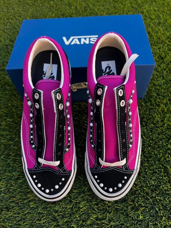 Vans Old Skool 36 Pearlized Pack Pink Black - NEUF - taille 36,5 2