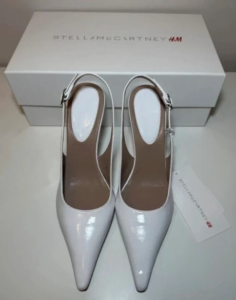 Escarpins à bout pointu avec bride arrière Stella McCartney H&M - Neuf - 39