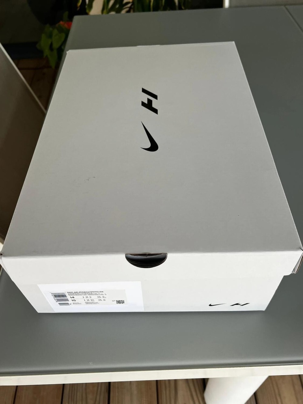 Nike x Hyperice Air Zoom Hyperslide Orewood Brown - Neuf - 48,5