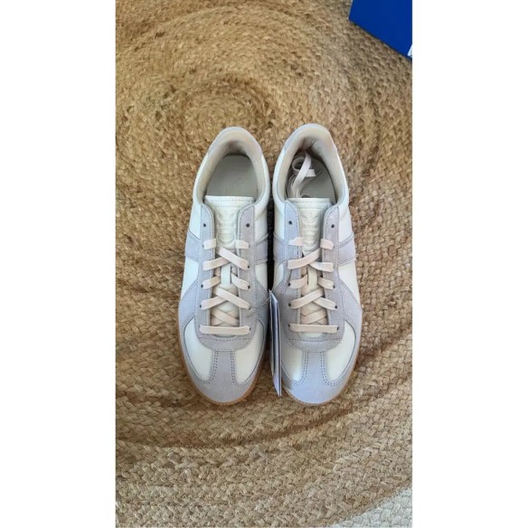 Baskets basses en cuir BW Army