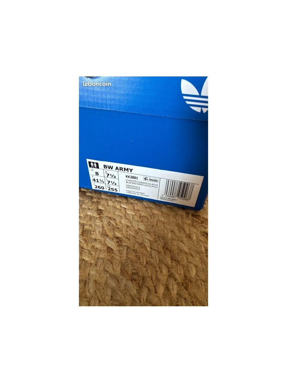 Adidas BW Chalk White Beige - Taille 41