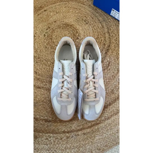 Baskets basses en cuir BW Army