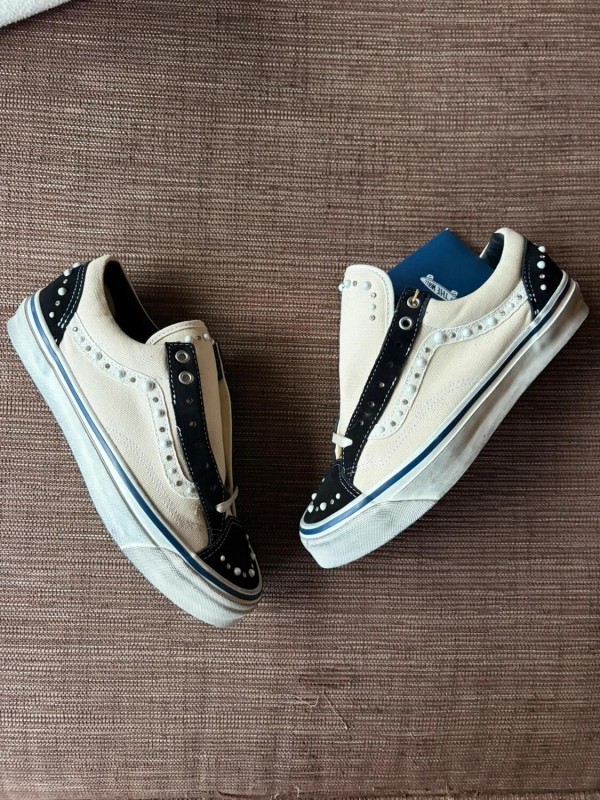 Vans Old Skool Pearlized Black/White/Blue