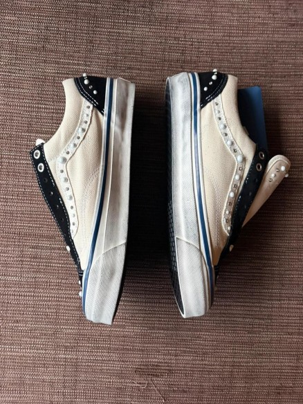 Vans Old Skool Pearlized Black/White/Blue