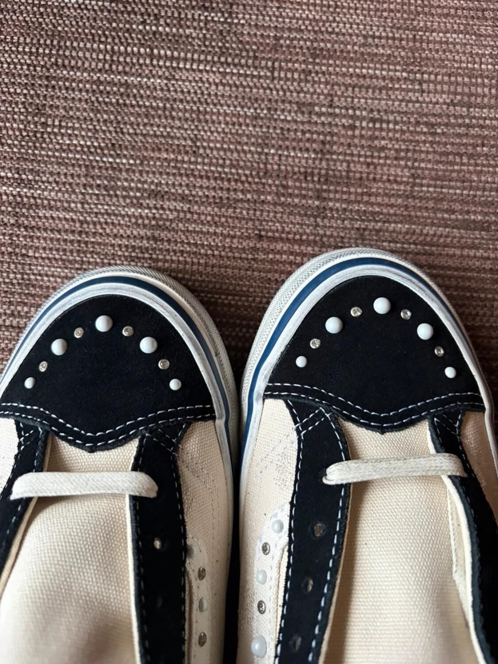 Vans Old Skool Pearlized Black/White/Blue