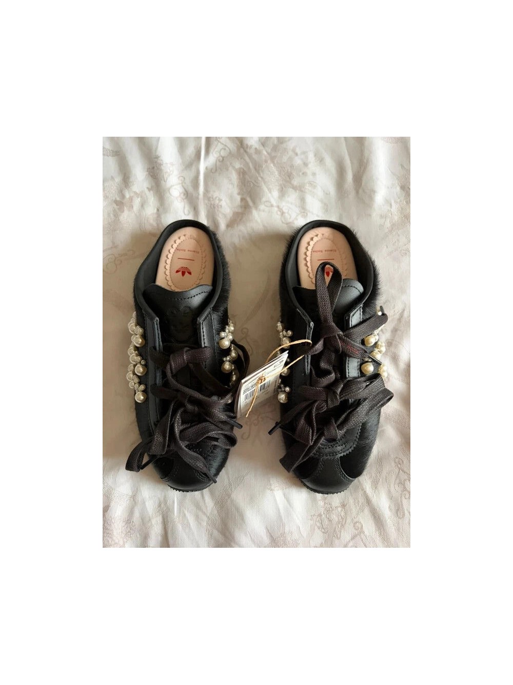 Adidas x Simone Rocha Japan Slip On Black Better Scarlet