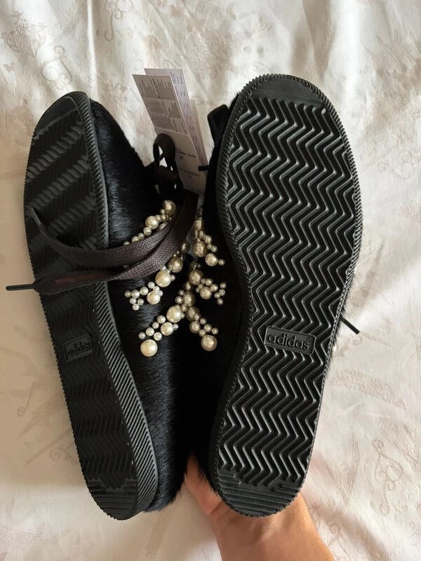 Adidas x Simone Rocha Japan Slip On Black Better Scarlet 2