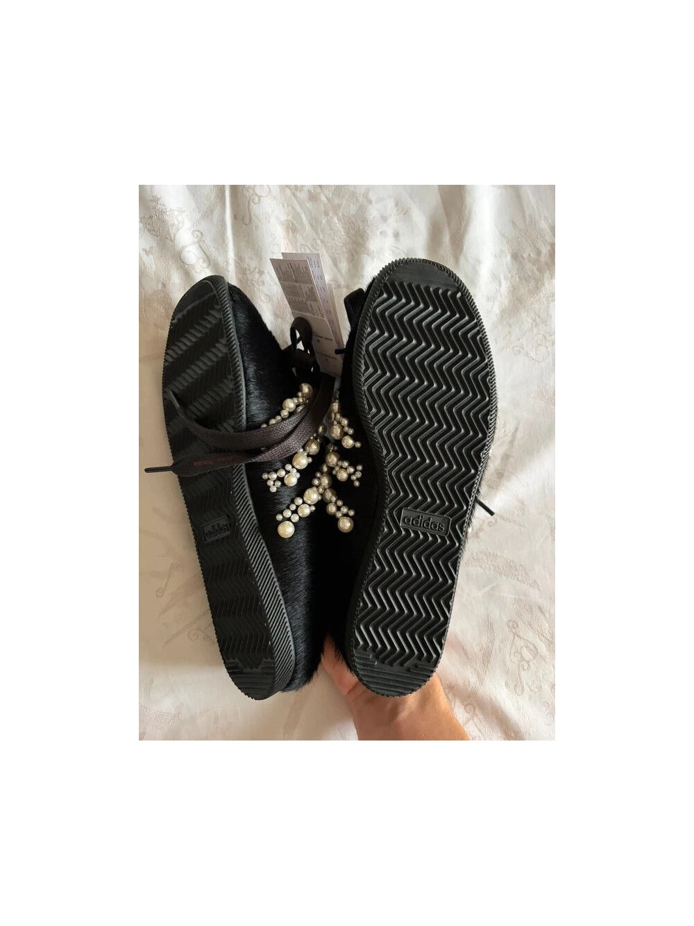 Adidas x Simone Rocha Japan Slip On Black Better Scarlet