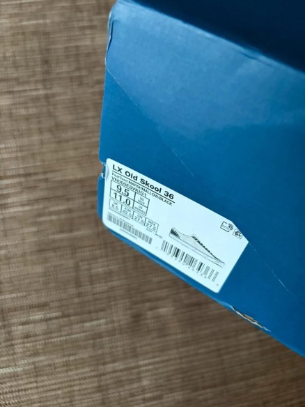 Vans Old Skool Pearlized Black/White/Blue