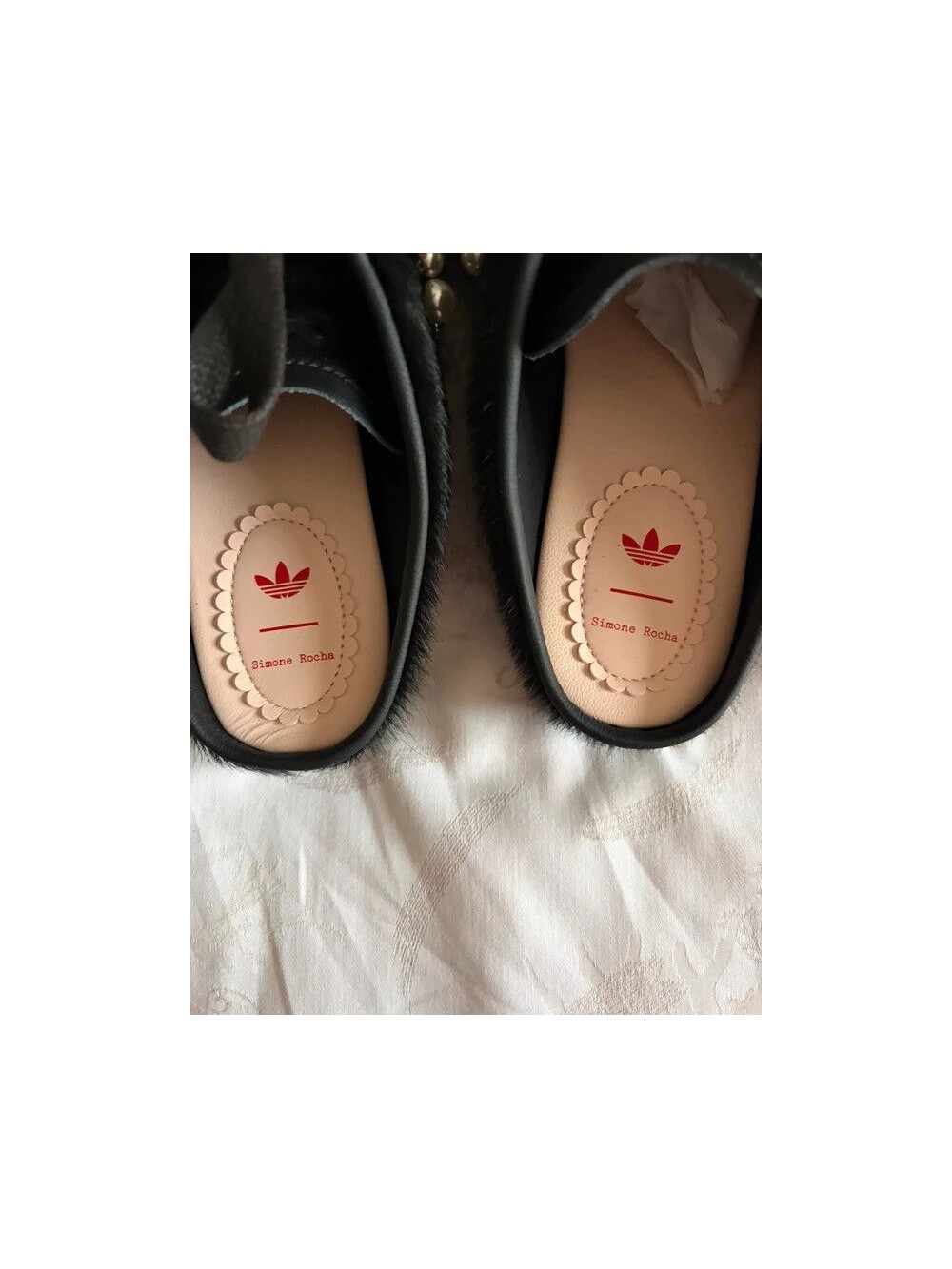 Adidas x Simone Rocha Japan Slip On Black Better Scarlet