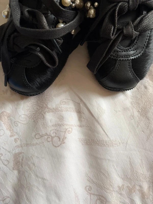 Adidas x Simone Rocha Japan Slip On Black Better Scarlet 2