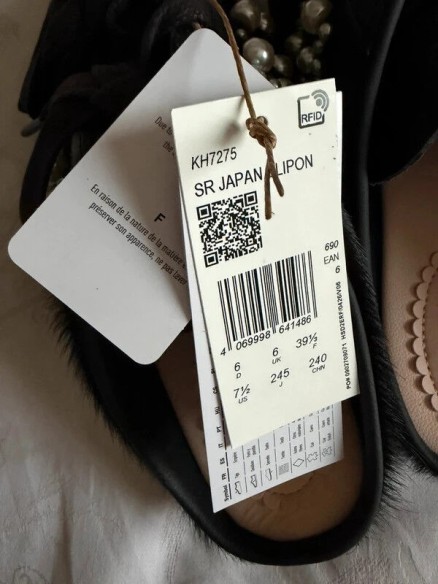 Adidas x Simone Rocha Japan Slip On Black Better Scarlet