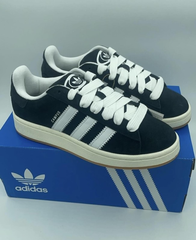 Adidas Campus 00s Core Black (women, big laces) 2