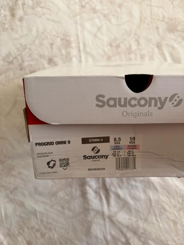 Saucony Progrid Omni 9 Green And Black 2