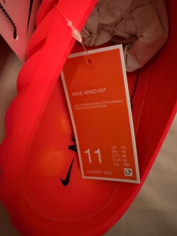 Nike Mind 001 Solar Red 2
