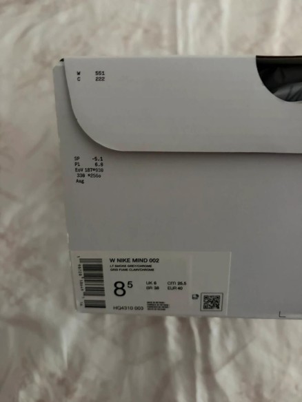 Nike Mind 002 Light Smoke Grey Women - 40
