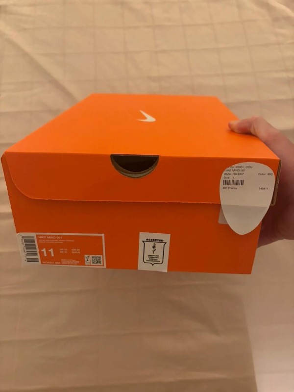 Nike Mind 001 Solar Red 2