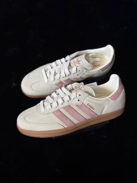 Adidas Samba OG Off White Warm Clay Pink Gum - Taille 38,5