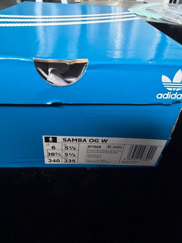 Adidas Samba OG Off White Warm Clay Pink Gum - Taille 38,5 2