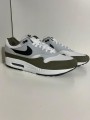 Nike Air Max 1 White Black Medium Olive