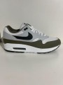 Nike Air Max 1 White Black Medium Olive