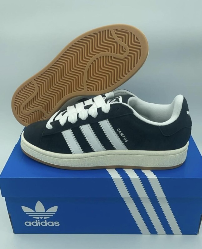 Adidas Campus 00s Core Black (women, big laces) 2