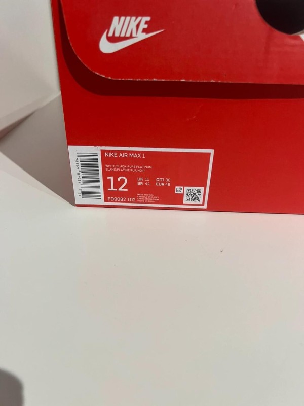 Nike Air Max 1 White Black Medium Olive 2