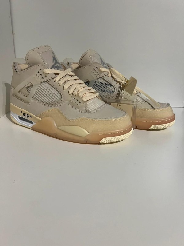 Nike Air Jordan 4 X Off-White Sail