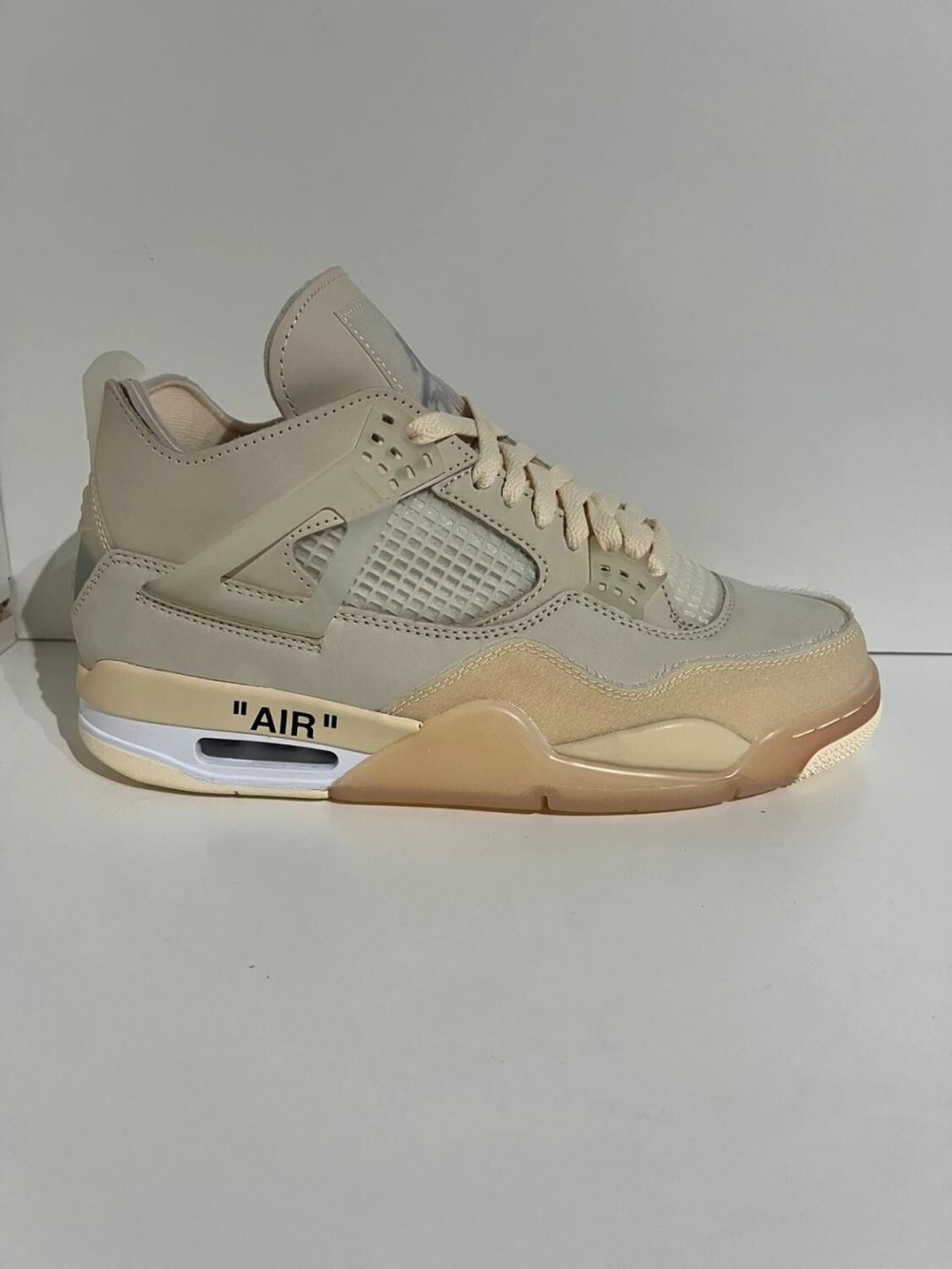 Nike Air Jordan 4 X Off-White Sail
