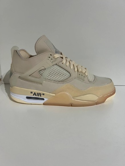 Nike Air Jordan 4 X Off-White Sail