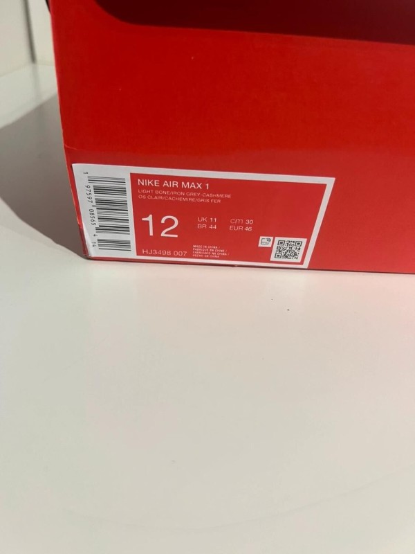 Nike Air Max 1 light bone iron grey 2