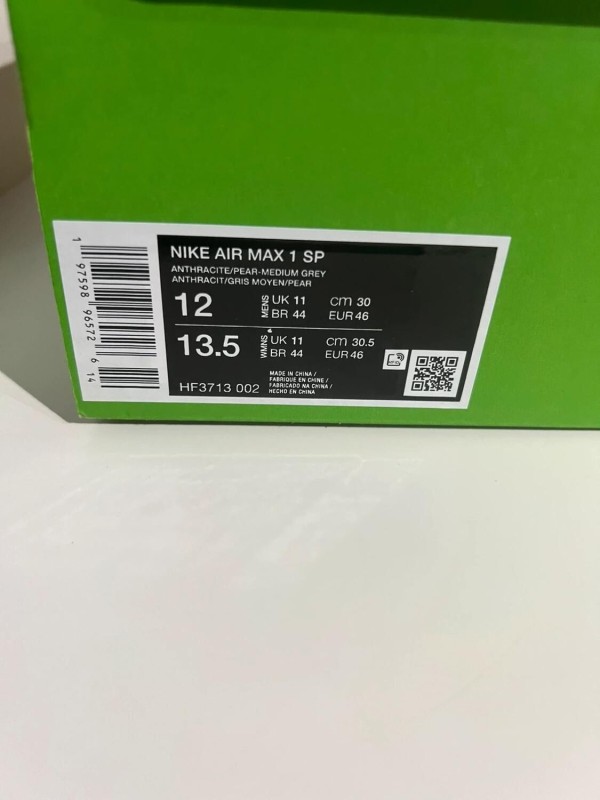 Nike Air Max 1 Huf Pear Green 2