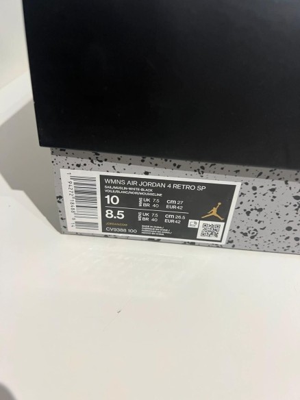 Nike Air Jordan 4 X Off-White Sail