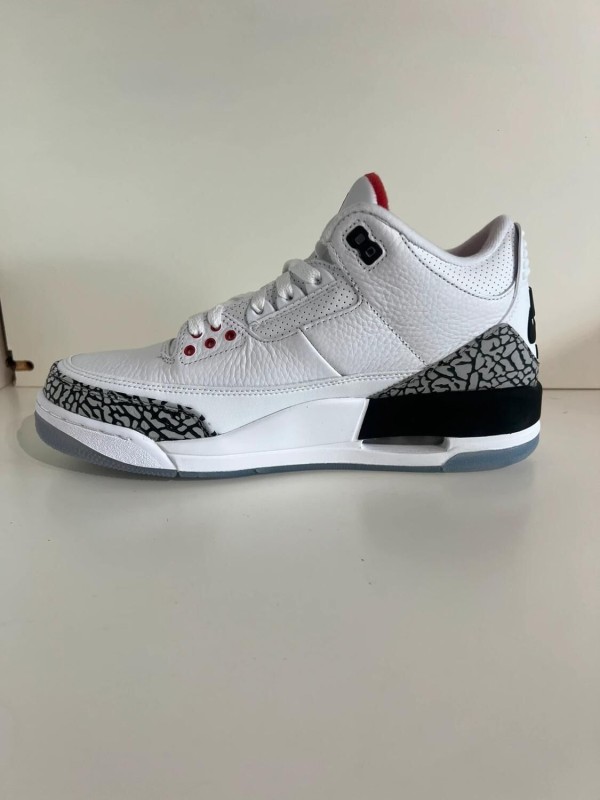 Nike Air Jordan 3 Free Throw Line White Cement 2