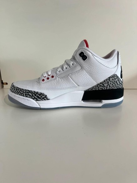 Nike Air Jordan 3 Free Throw Line White Cement
