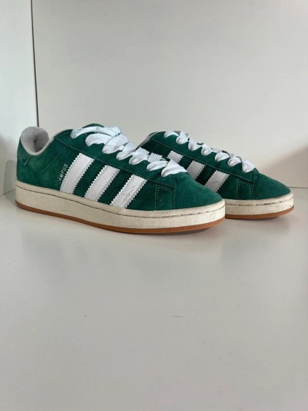 Adidas Campus 00s Dark Green Cloud White
