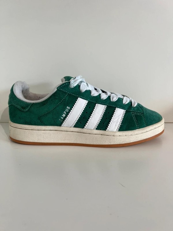 Adidas Campus 00s Dark Green Cloud White 2