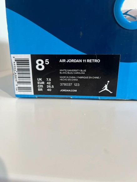 Nike Air Jordan 11 UNC Win like 82