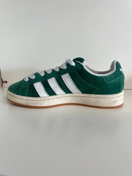 Adidas Campus 00s Dark Green Cloud White