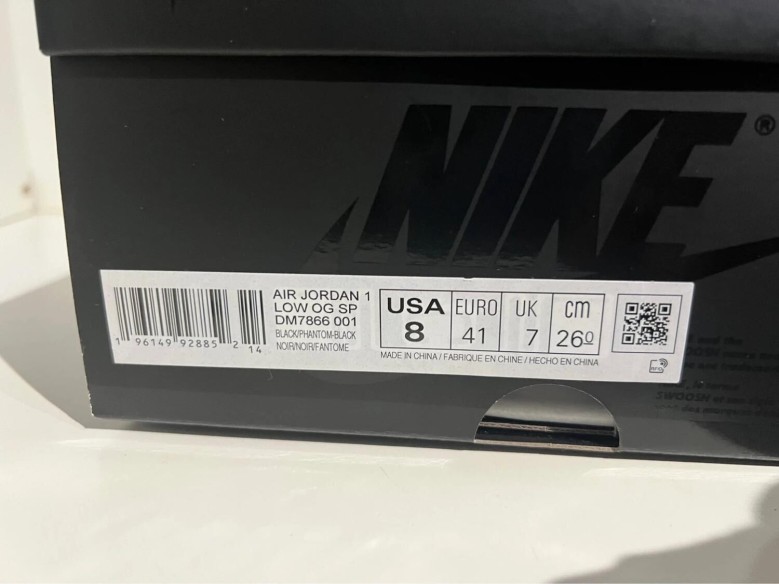 Nike Air Jordan 1 Travis Scott Phantom Black