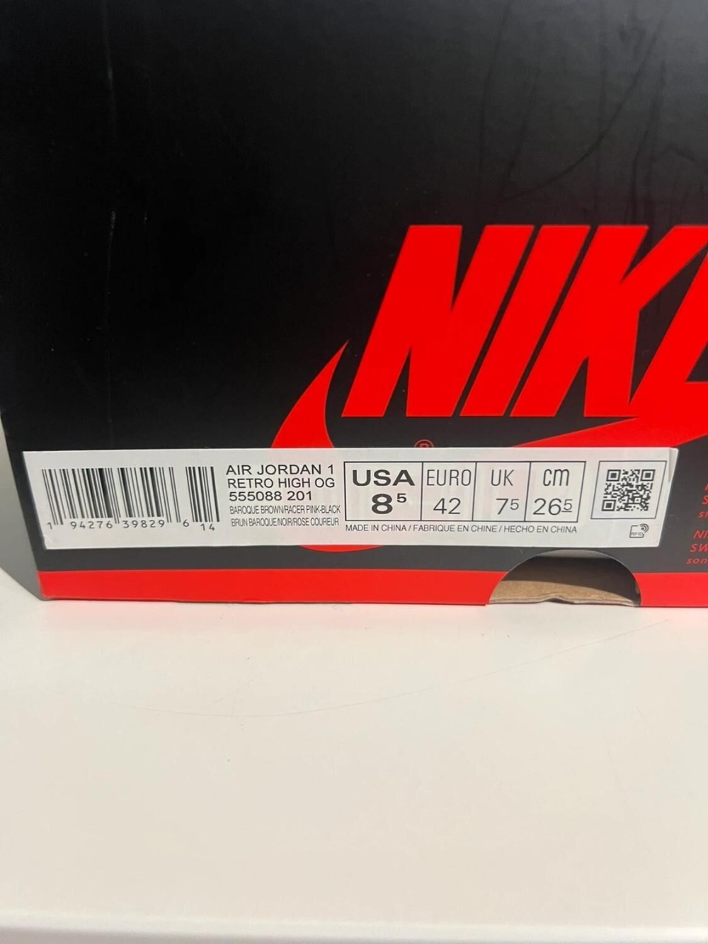 Nike air Jordan 1 High Tokyo Bio Hack