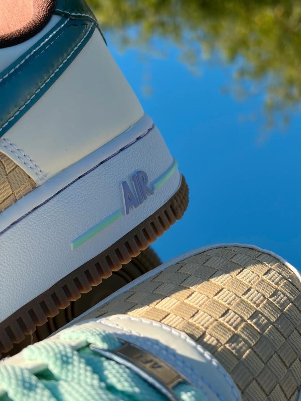 Nike Air Force 1 Low Retro QS Easter Basket Summit White Glacier Blue - Taille 39 2
