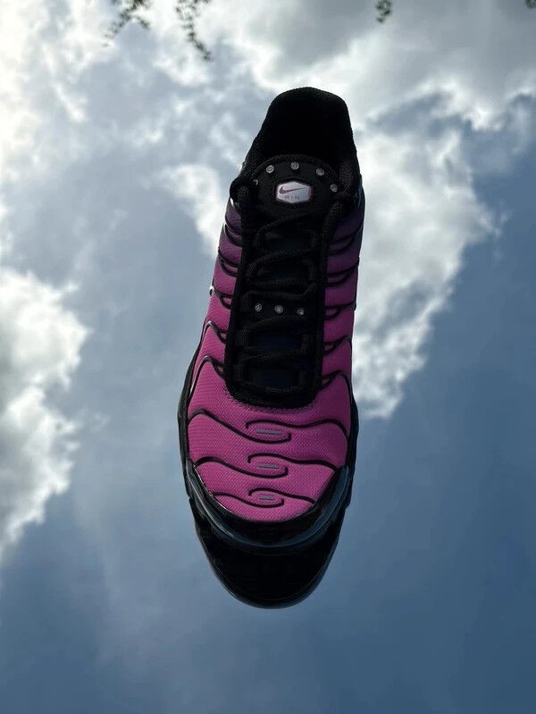 Nike Air Max Plus Pink Black Peony Metallic Silver - Taille 38 2