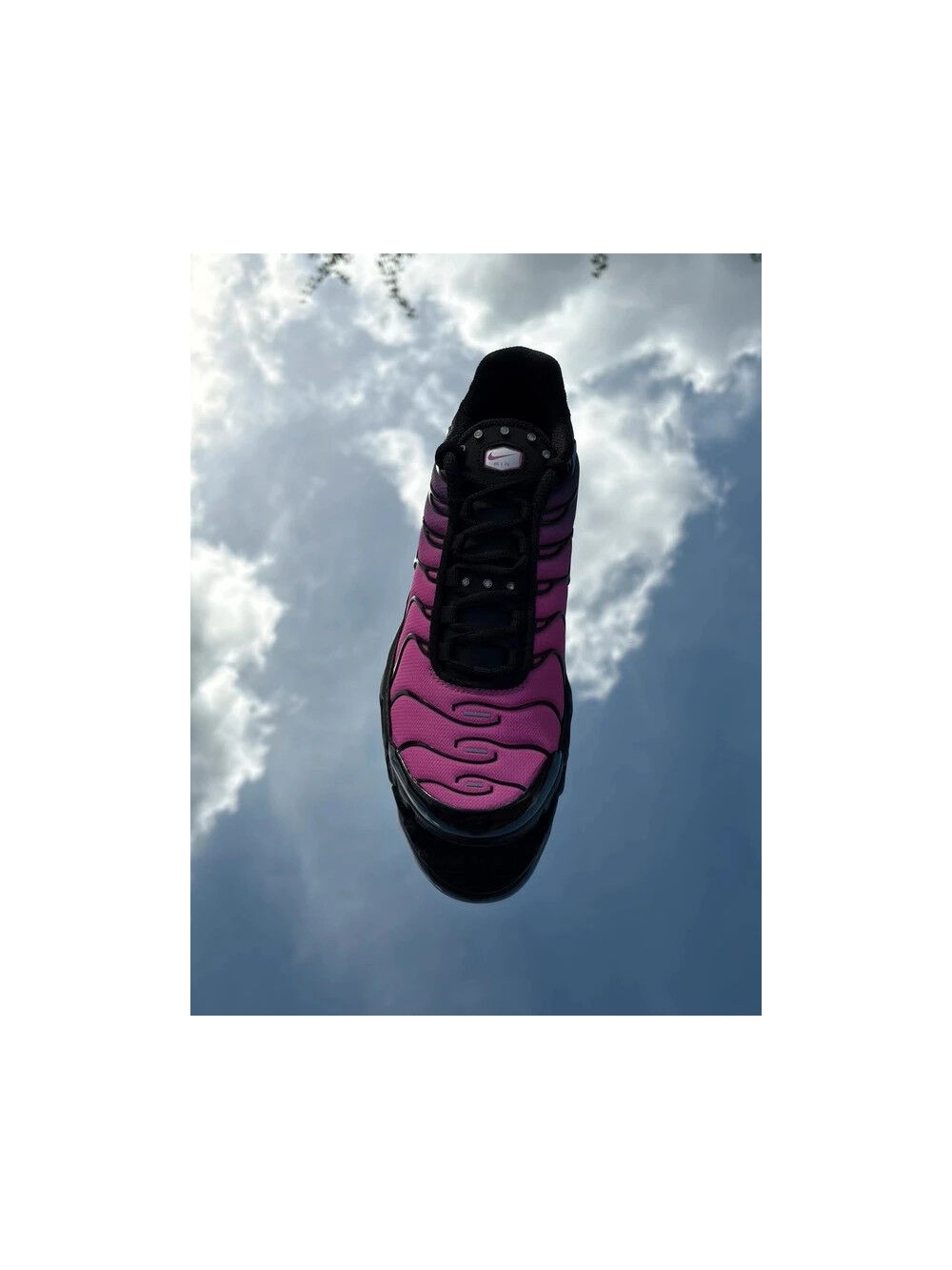 Nike Air Max Plus Pink Black Peony Metallic Silver - Taille 38