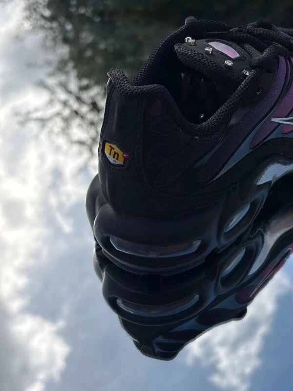 Nike Air Max Plus Pink Black Peony Metallic Silver - Taille 38 2