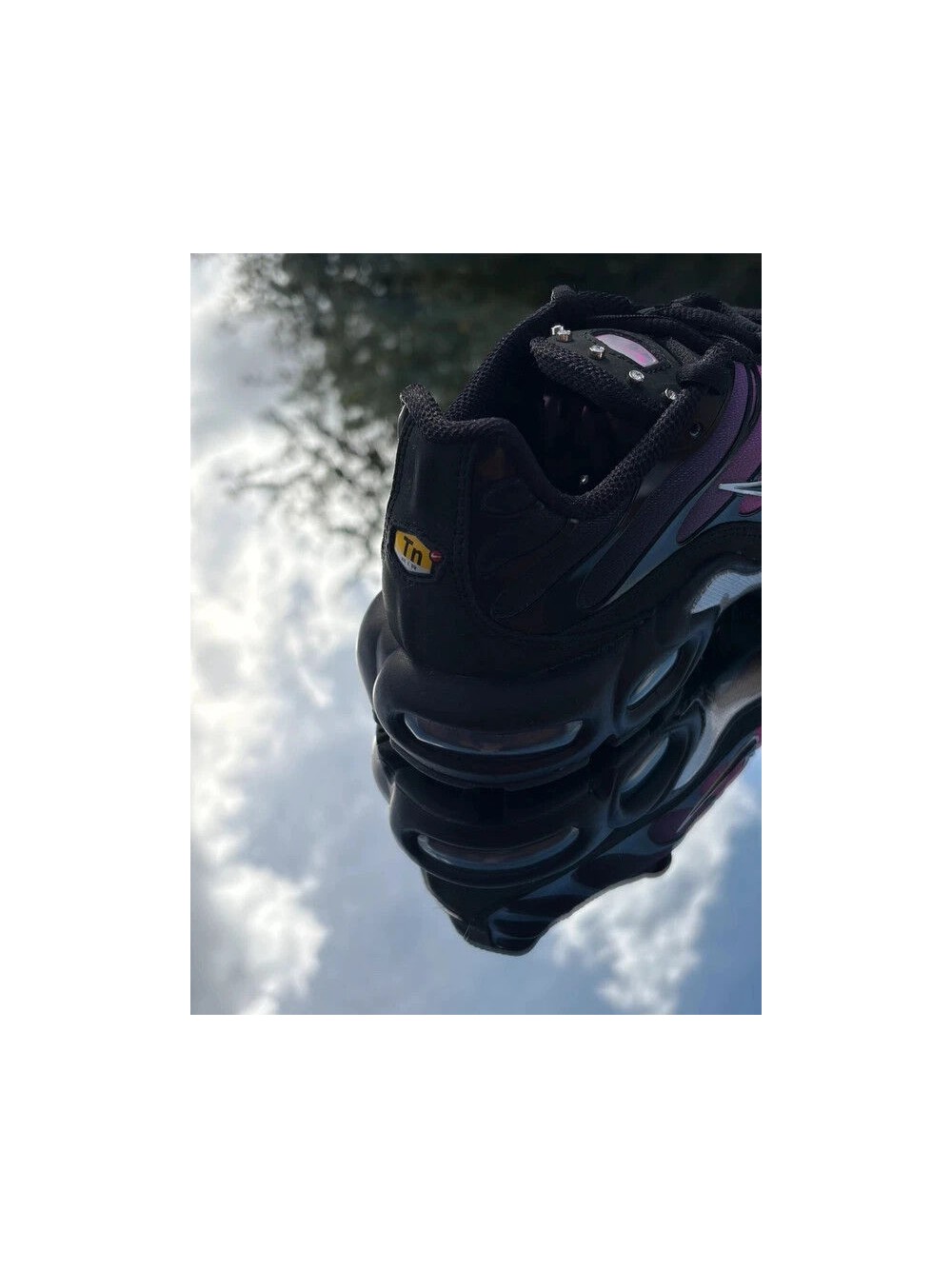 Nike Air Max Plus Pink Black Peony Metallic Silver - Taille 38