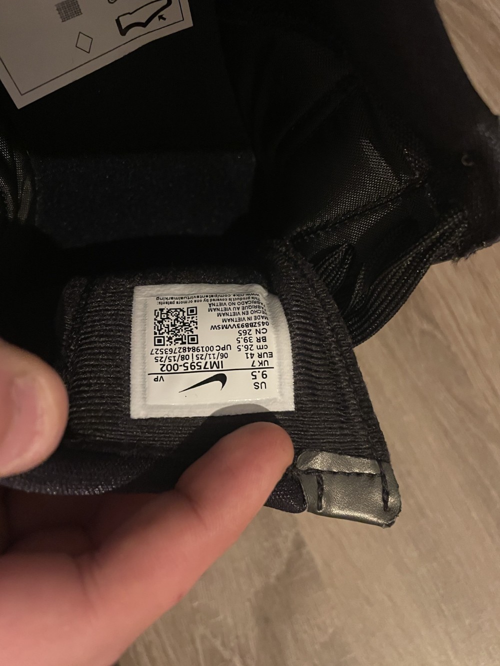 Nike Total 90 noires – Pointure 41