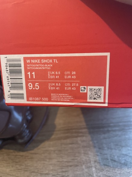 Nike Shox TL Tattoo – Taille 43