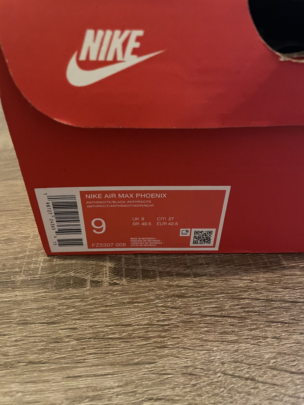 Nike Air Max Phoenix noires – Neuves – Taille 42,5